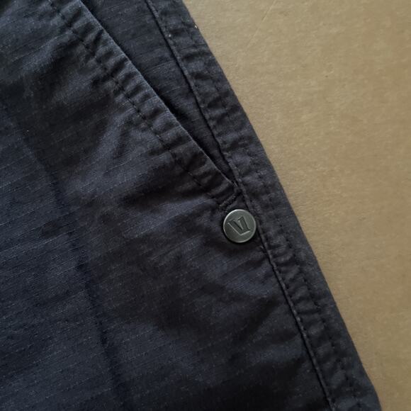 VUORI WOMEN'S Organic Cotton RIPSTOP PANT VW401 Zip Cargo Charcoal Gray Medium - Picture 7 of 12